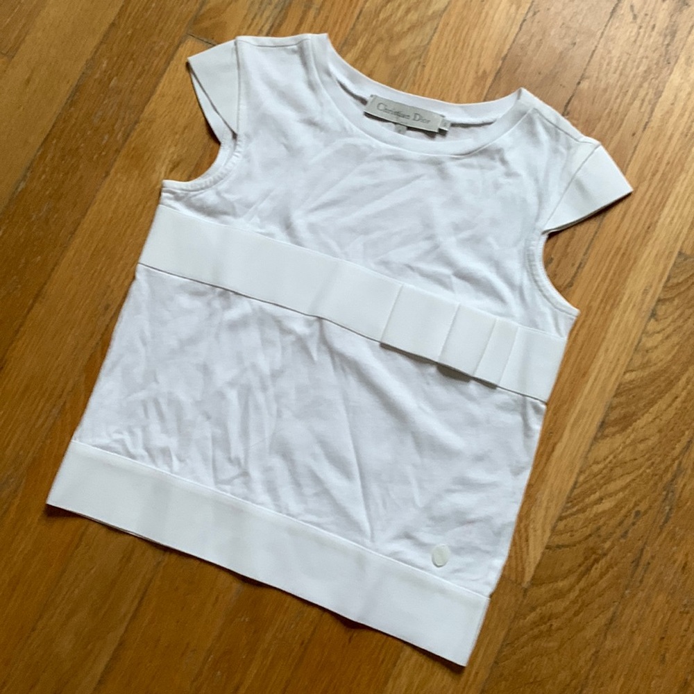 Christian Dior Bow Top